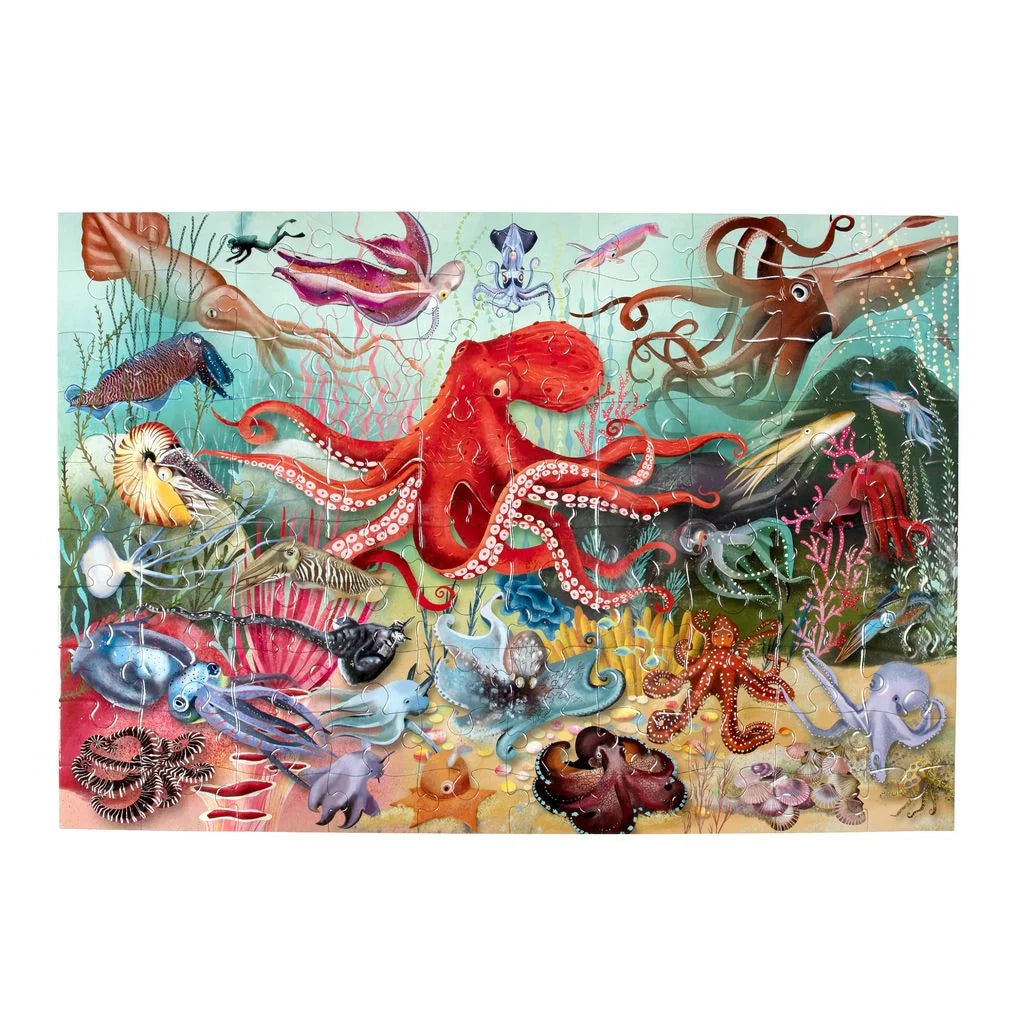 eeBoo - Love Of Octopuses & Friends Puzzle
