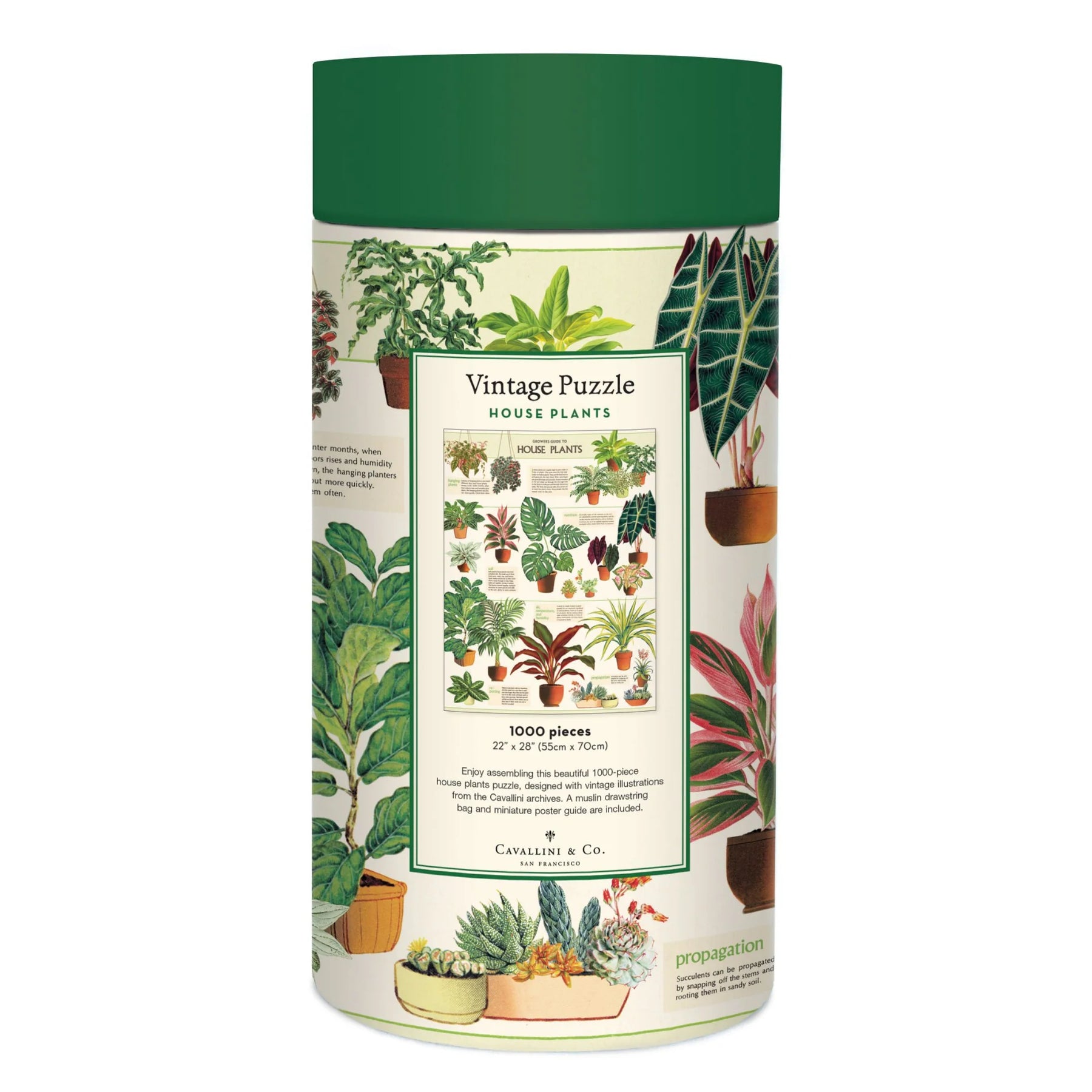 cavallini house plants puzzle House Plants Puzzle