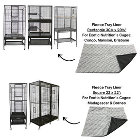 Exotic Nutrition - Tray Liner Fleece