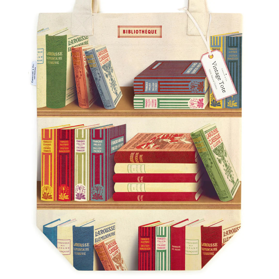 Cavallini & Co. - Tote Bag Library Books