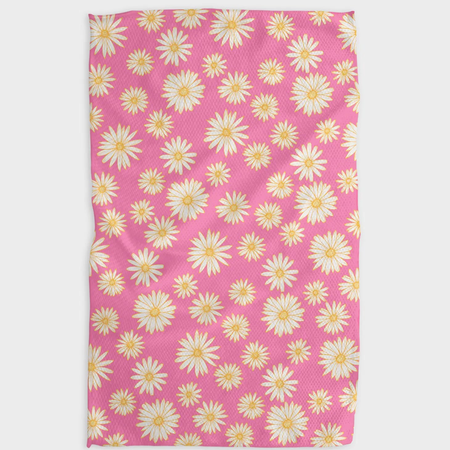 Geometry - Tea Towel Daisy Days Pink