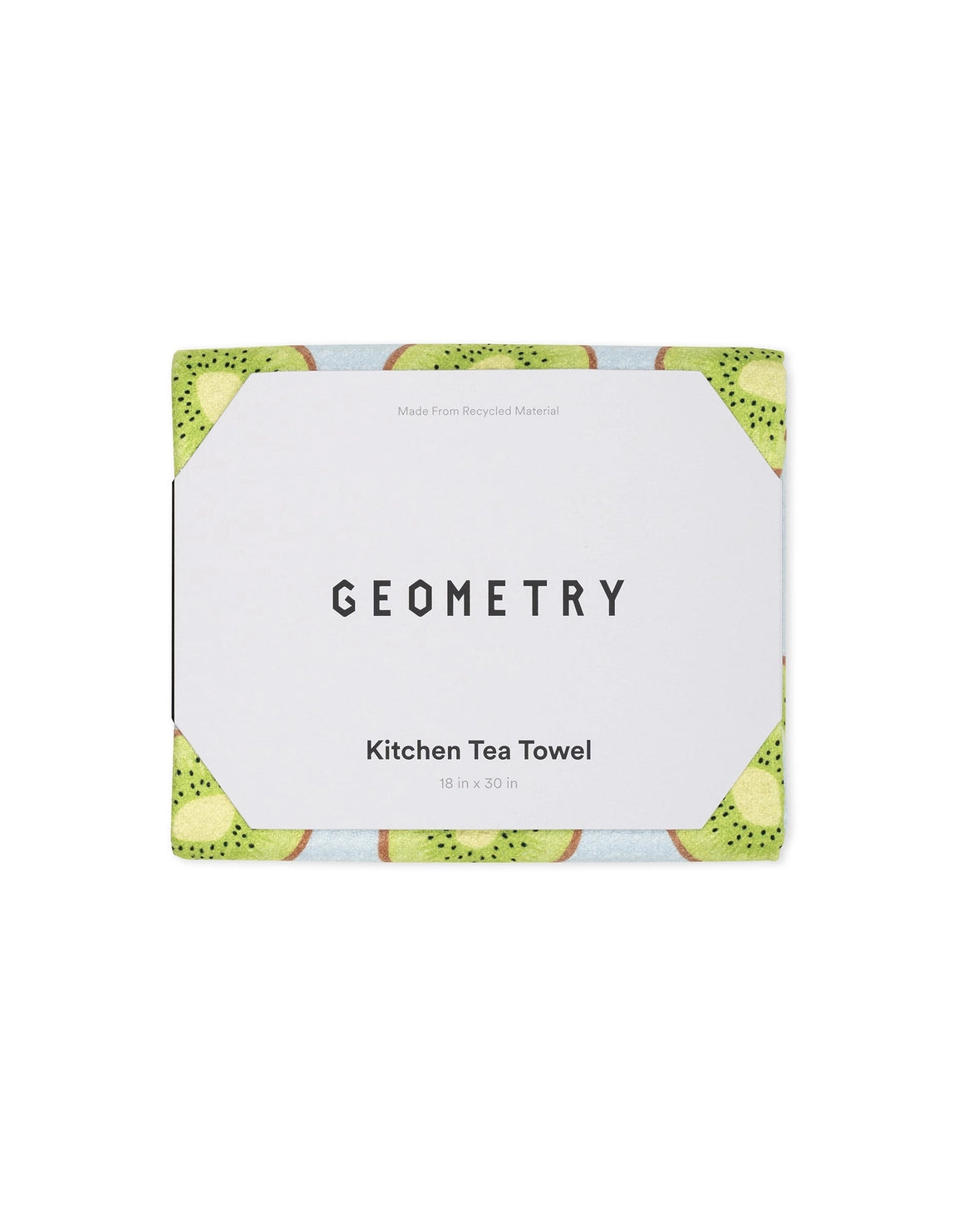 Geometry - Tea Towel Sweet Kiwi