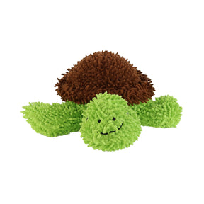 Tuffy Dog Toys - Mighty Microfiber Ball Turtle Squeaky Dog Toy