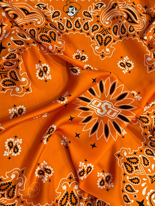 William & Lauren - OSU Bandana Scarf