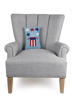 Peking Handicraft - Pillow Fourth Hat w/ Stars