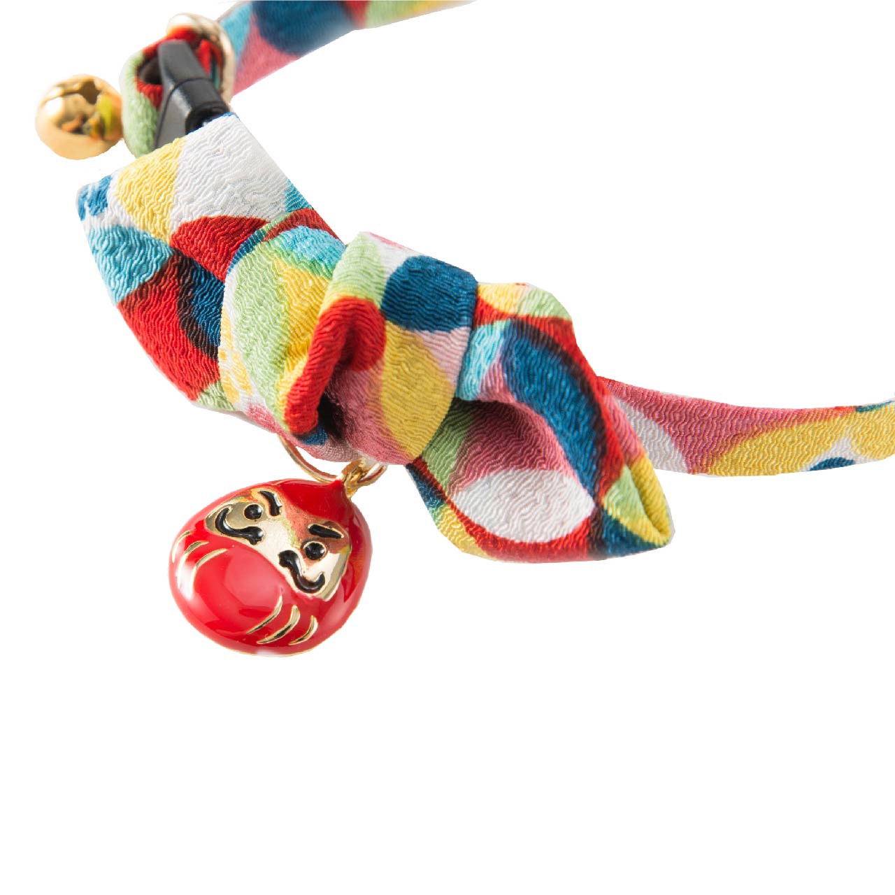 Cat Collar Daruma Charm Bowtie