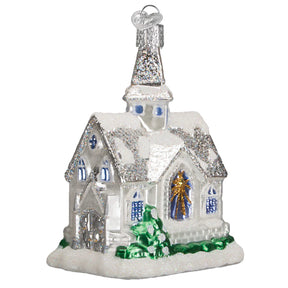 Old World Christmas - Sparkling Cathedral Ornament