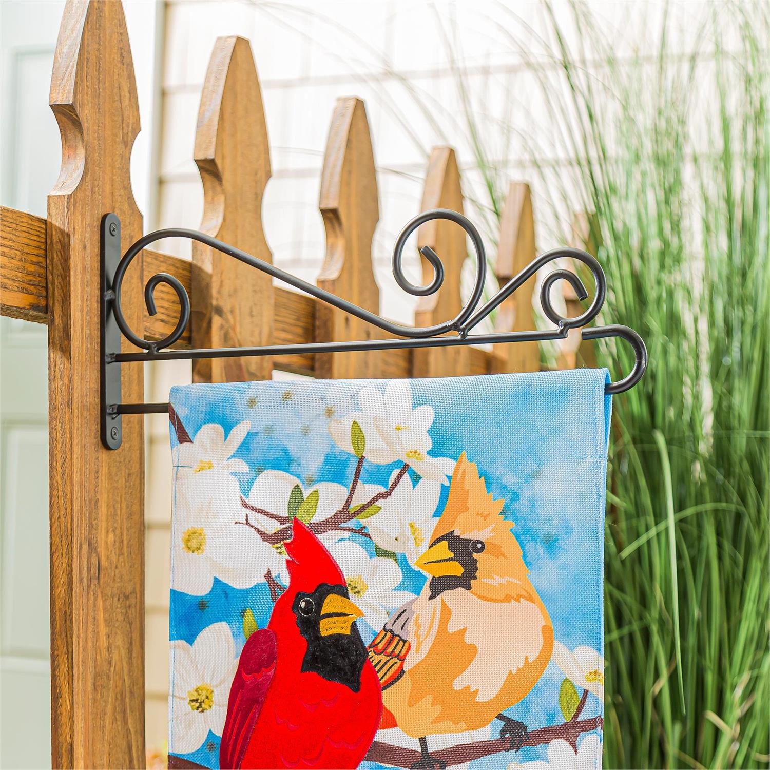 Evergreen Enterprises - Flag Hanger Swirl Wall-Mount