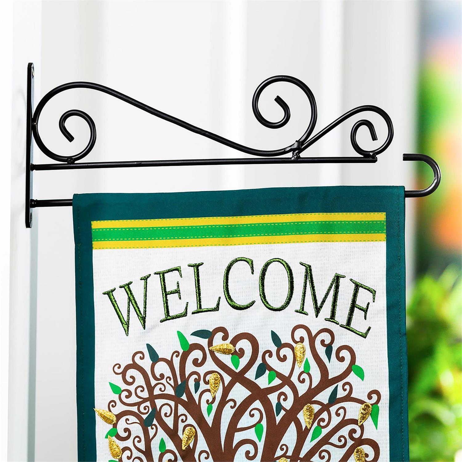 Evergreen Enterprises - Flag Hanger Swirl Wall-Mount