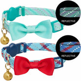 Blueberry Pet - Reflective Striped Cat Collar