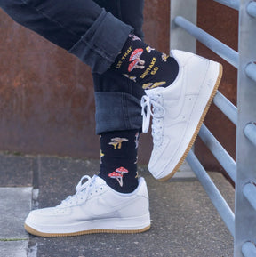 Sock It To Me - Let that Shiitake Go Men's Crew Socks