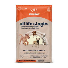 Canidae - All Life Stages, All Dog Breeds Multi-Protein Chicken, Turkey, Lamb and Fish Meal Formula Dry Dog Food