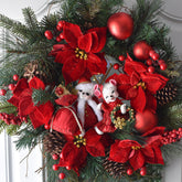 Annalee Dolls - Mrs Santa Mouse Crimson & Gold
