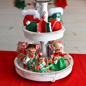 Annalee Dolls - Boy Mouse Wrapped With Love