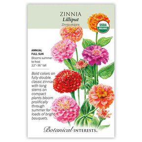 Lilliput Zinnia Seeds