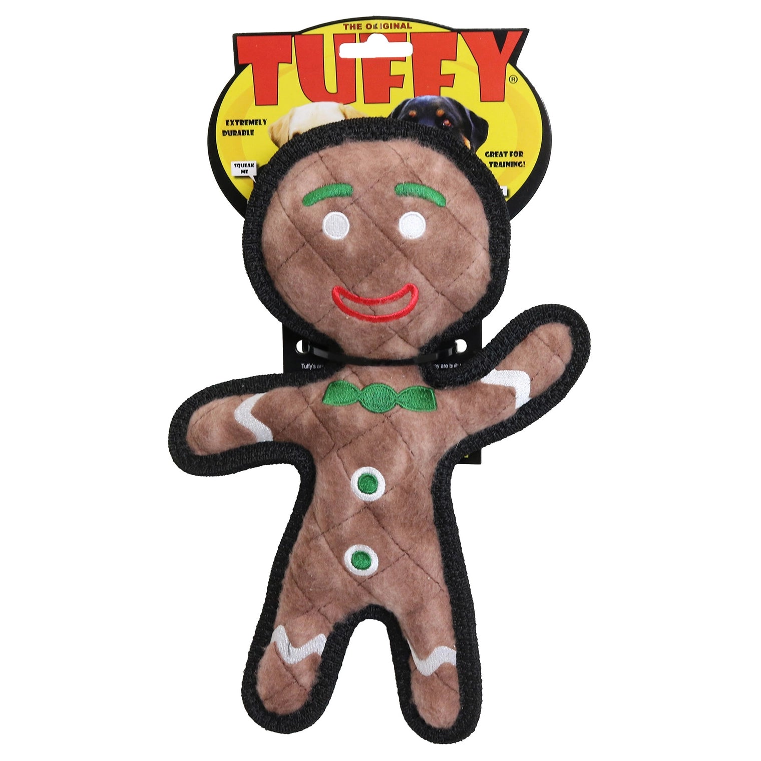 Tuffy Dog Toys - Tuffy Gingerbread Man