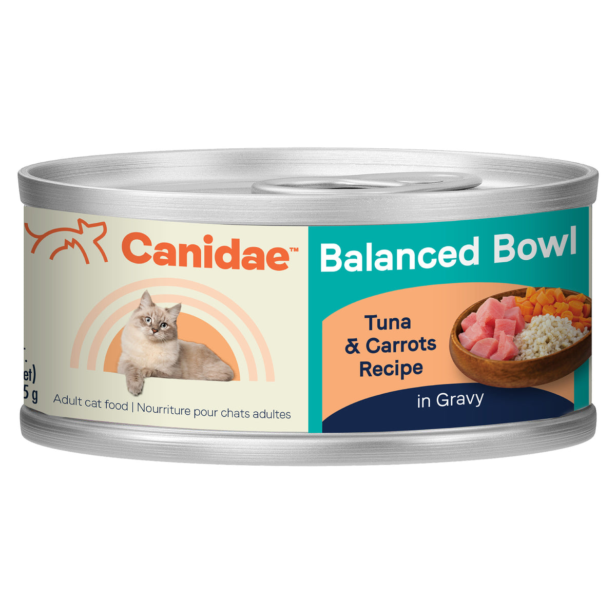 Canidae - Balanced Bowl Tuna & Carrots in Gravy Recipe Canned Cat Food