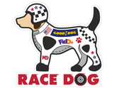 Decal Race Dog