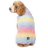 Sweater Rainbow Ombre Turtleneck