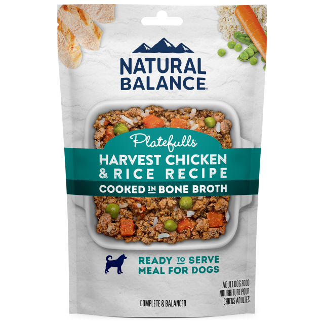 Natural Balance - Platefulls Harvest Chicken & Rice Wet Dog Food