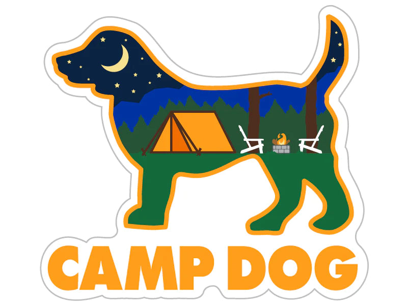 Decal Camp Dog