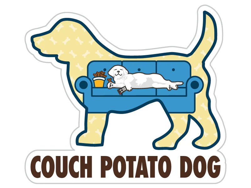 Decal Couch Potato