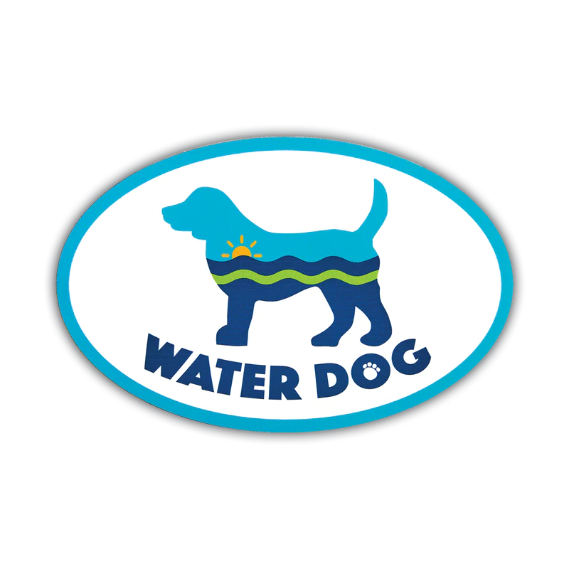 Magnet Flexiable Water Dog	Oval 6.5"x4"
