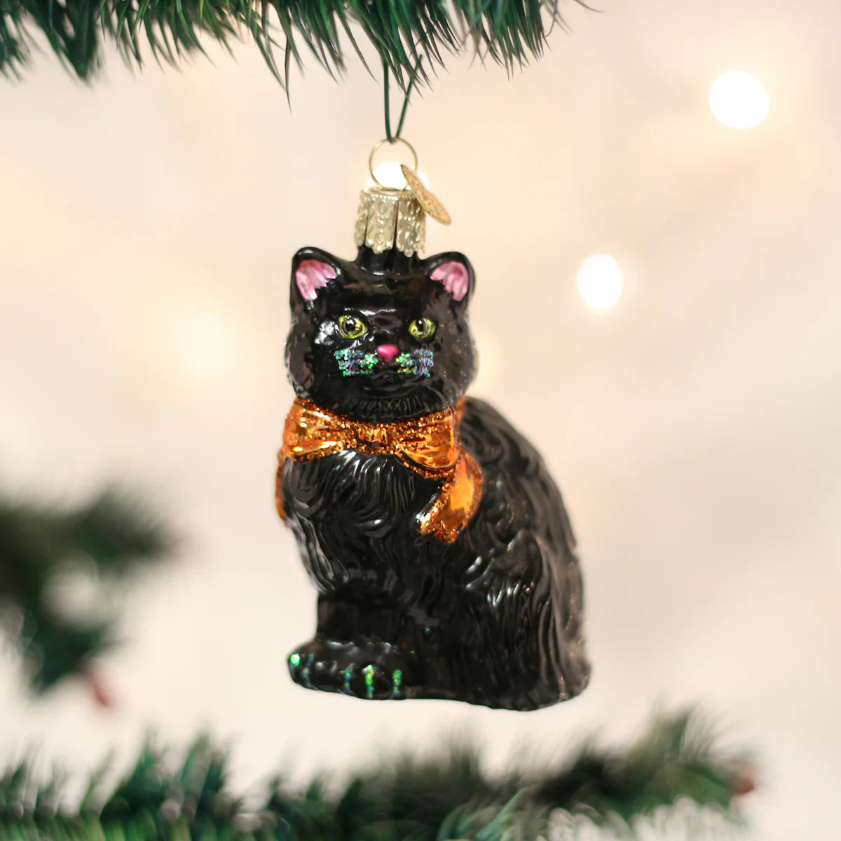 Old World Christmas - Halloween Kitty Ornament
