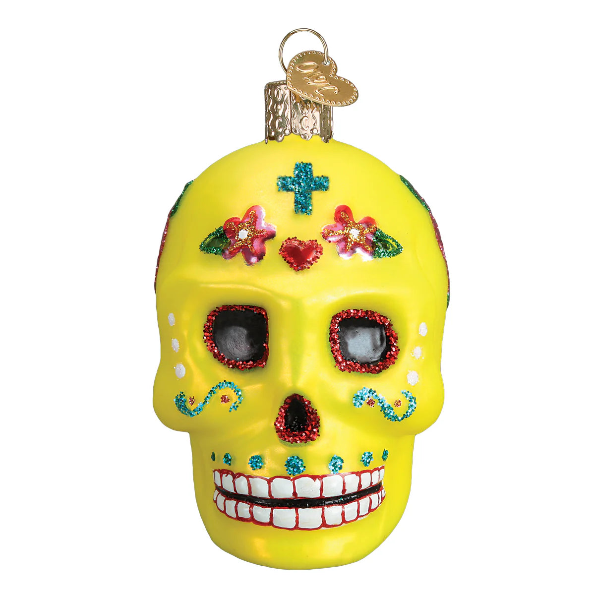 Old World Christmas - Sugar Skull Ornament