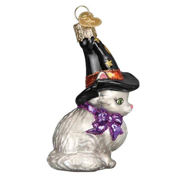 Old World Christmas - Witch Kitten Ornament