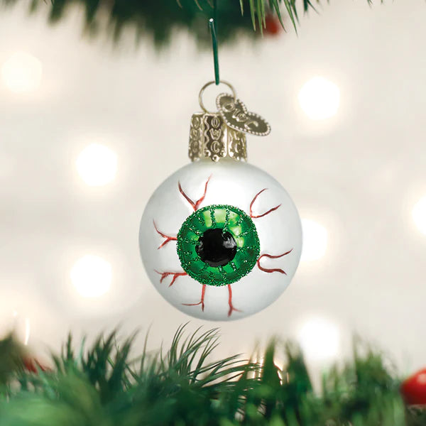 Old World Christmas - Green Evil Eye Ornament