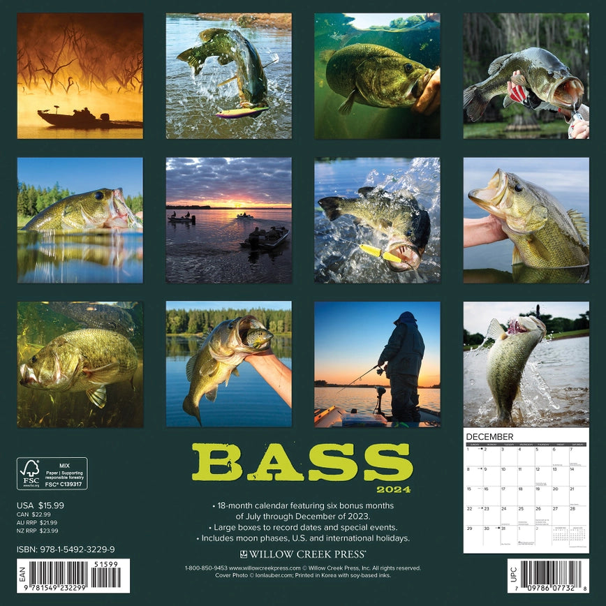2024 Bass Calendar