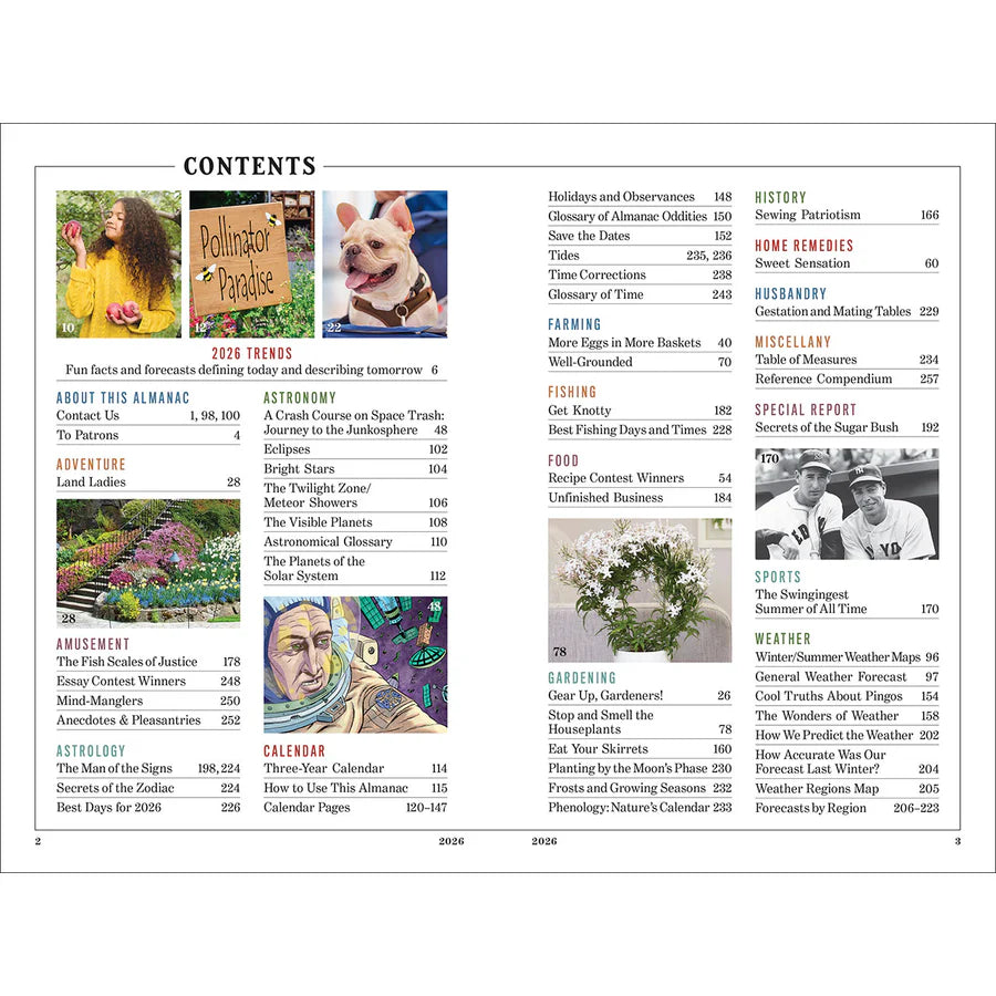 Old Farmer's Almanac- -2026 Old Farmer's Almanac