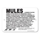 Noble Beasts - Information Mules Sign
