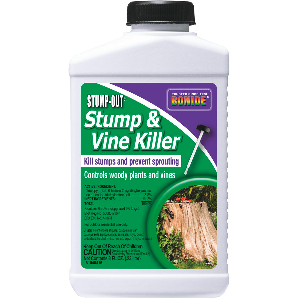 Bonide - Stump & Vine Killer w/ Paint on Brush