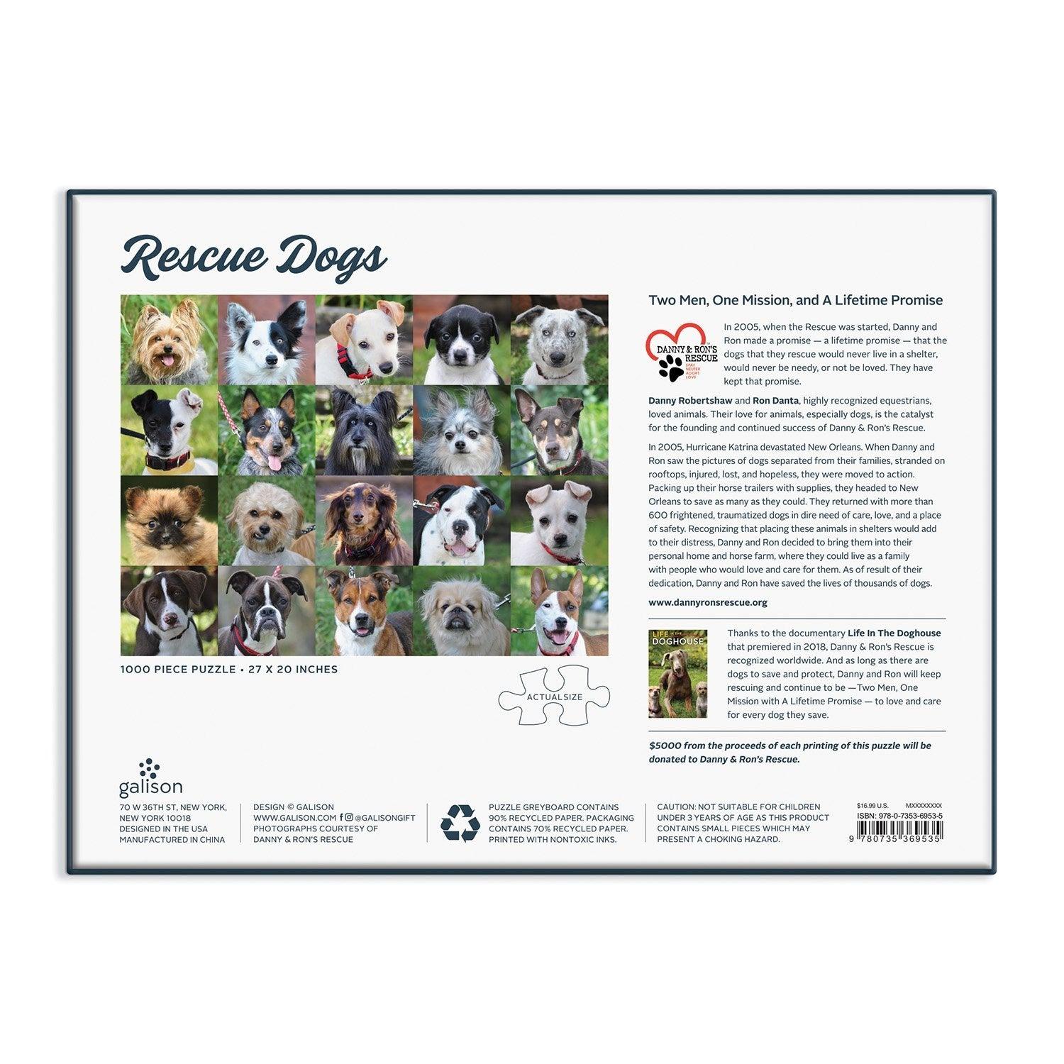 Chronicle-Hachette Book - Puzzle Rescue Dogs