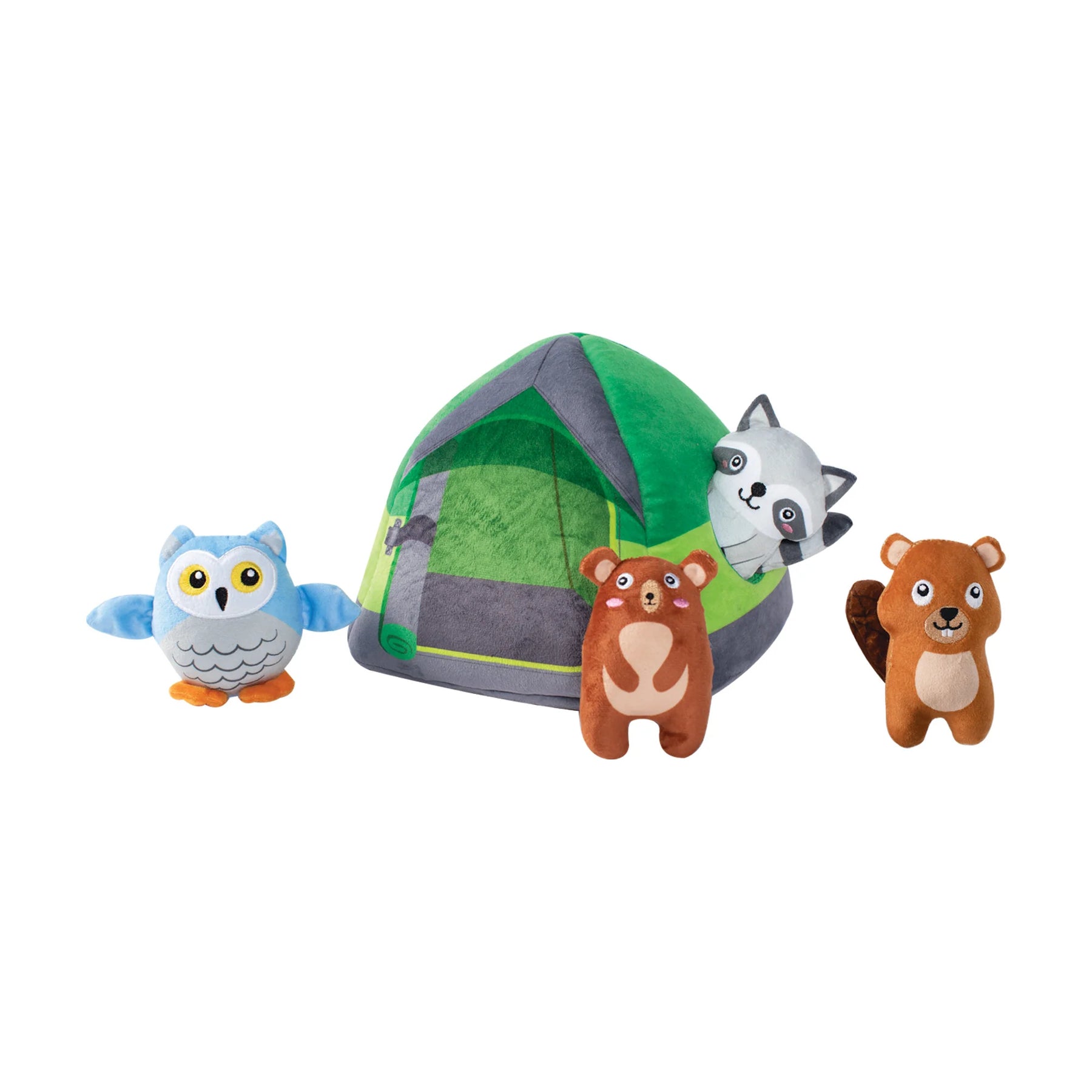Petshop by Fringe Studio - Dog Toy Hide & Seek Happy Campers