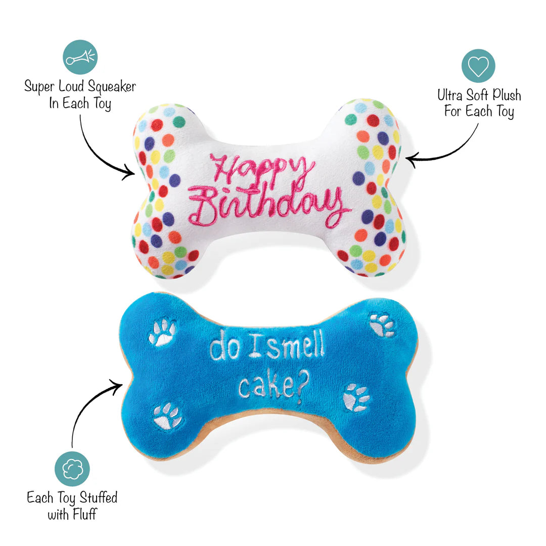 Petshop by Fringe Studio - Birthday Bone Cookies Dog Toy