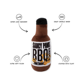 Petshop by Fringe Studio - Dog Toy Saucy Paws Bbq Sauce