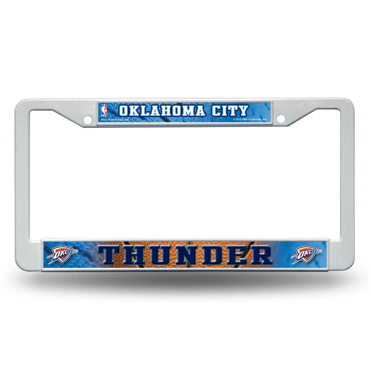 Rico Industries - OKC Thunder Plastic License Plate Frame