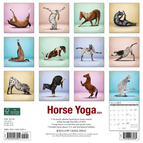 2024 Horse Yoga Calendar