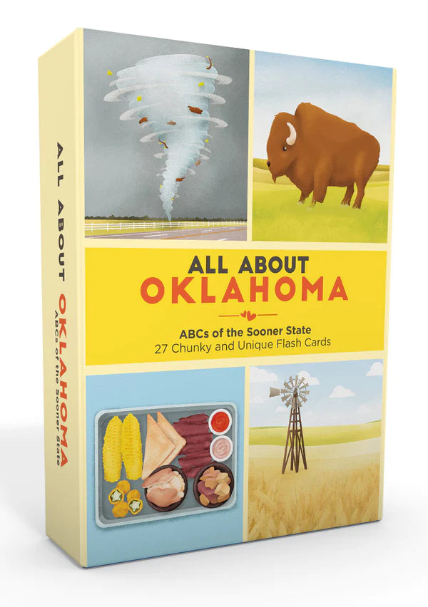 Flash Cards All About Oklahoma - ABC's of the Sooner State