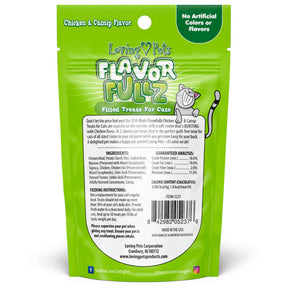 Loving Pets Inc. - Flavorfullz Chicken & Catnip Flavor Filled Treats For Cats
