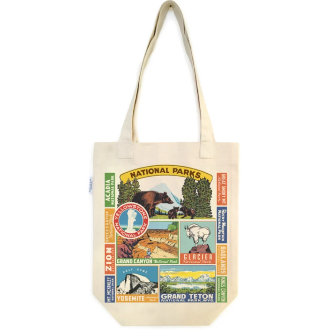Cavallini & Co. - Tote Bag National Parks