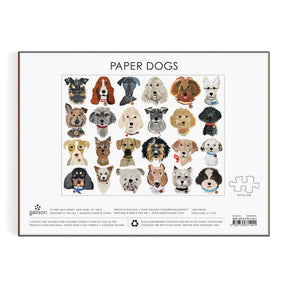 Puzzle Paper Dogs