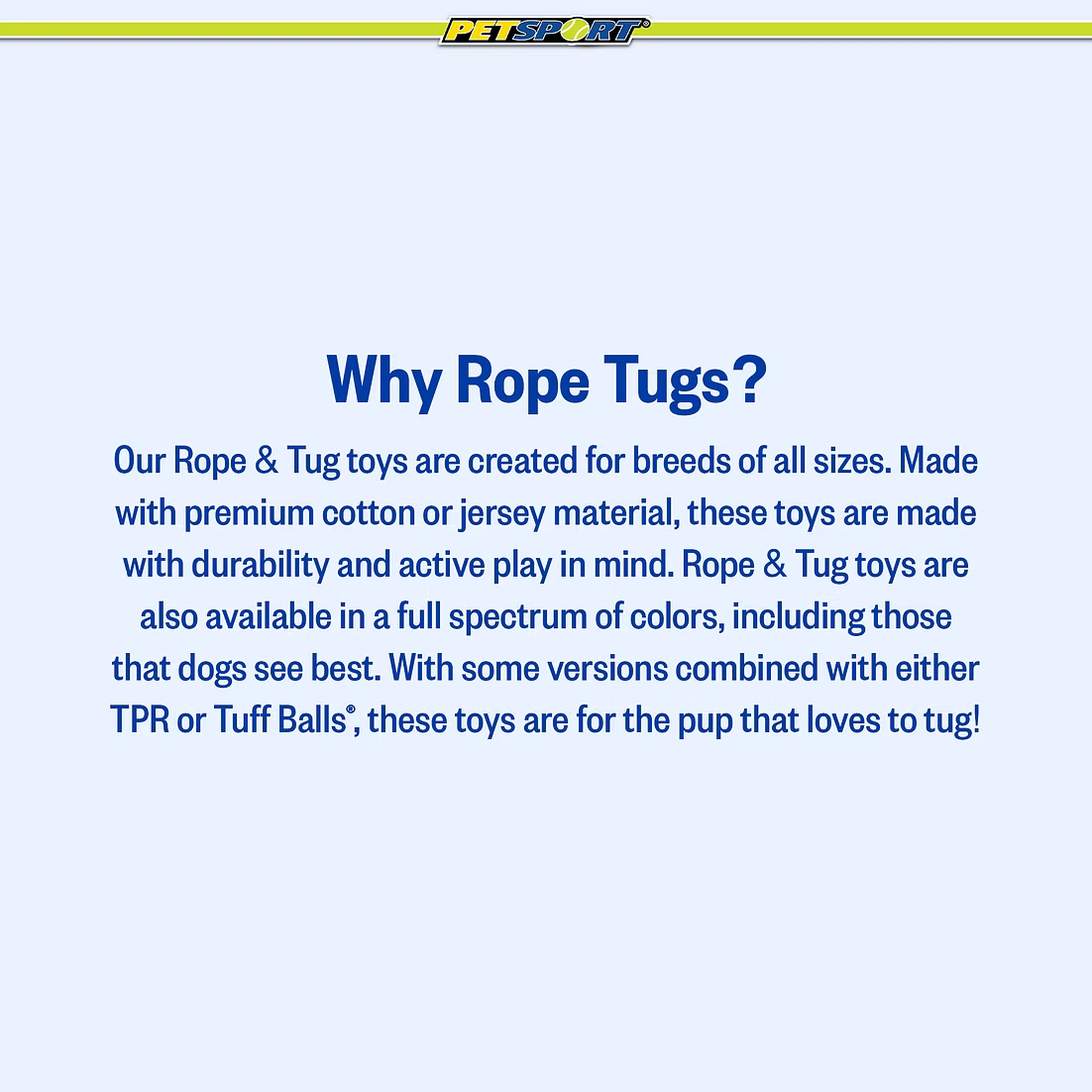 Petsport USA - Kaleidoscope Rope Knot Bar