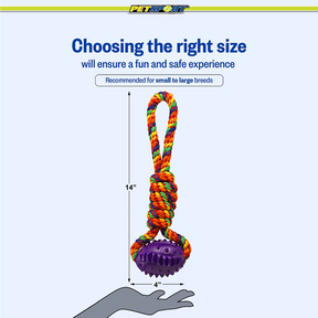 Petsport USA - Kaleidoscope Rope Tuff Tug