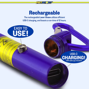 Petsport USA - Laser Chase Rechargeable Toy