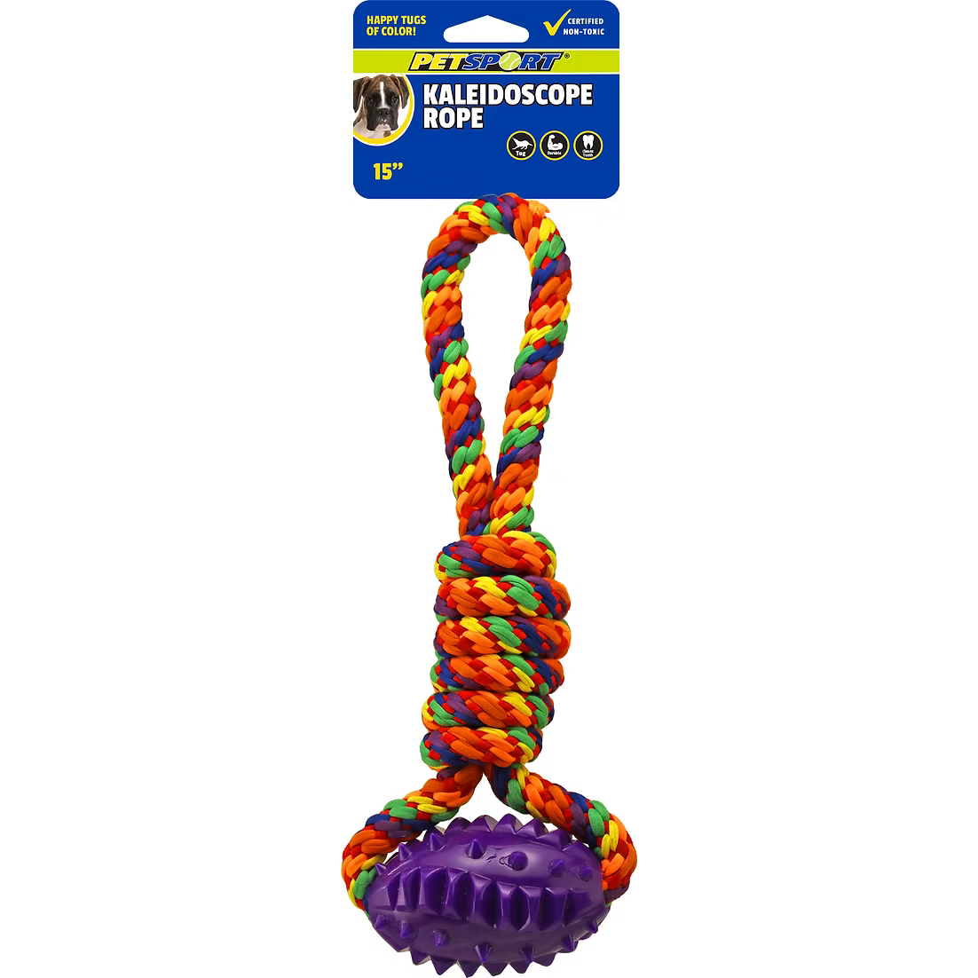 Petsport USA - Kaleidoscope Rope Tuff Tug