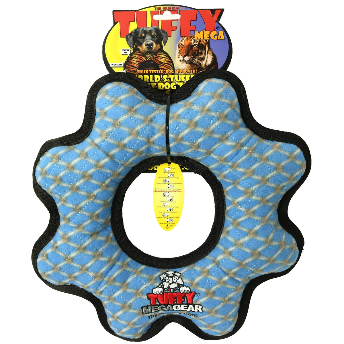 Tuffy Dog Toys - Tuffy Mega Gear Ring Chain